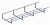Лоток VFUL35.100 (35х100мм) L=3000 проволочный (Vergokan)